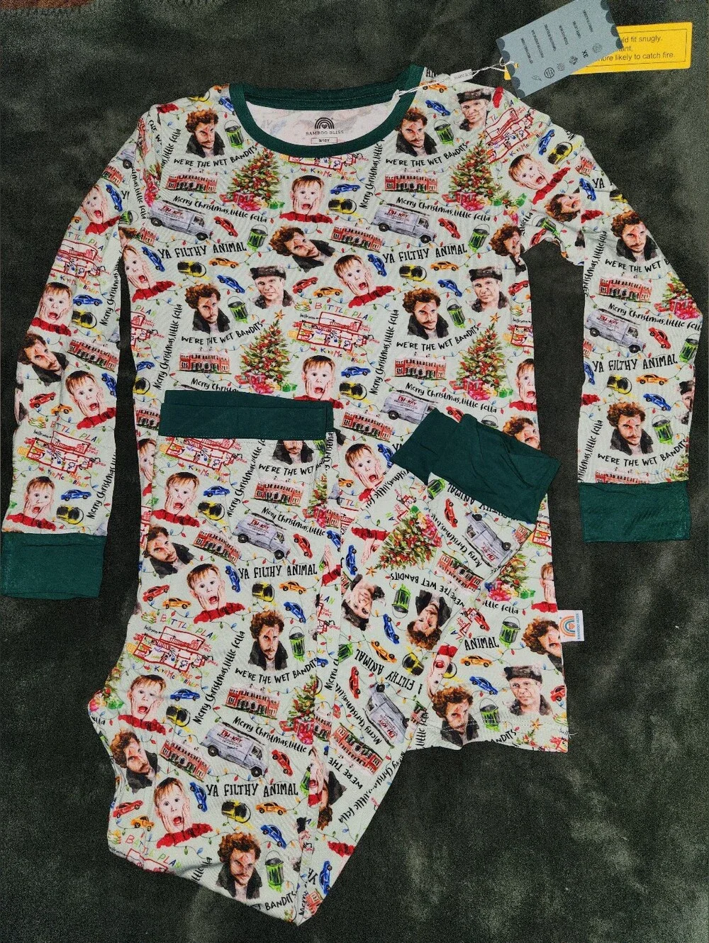 Unisex Kids Premium Bamboo Pajama Set